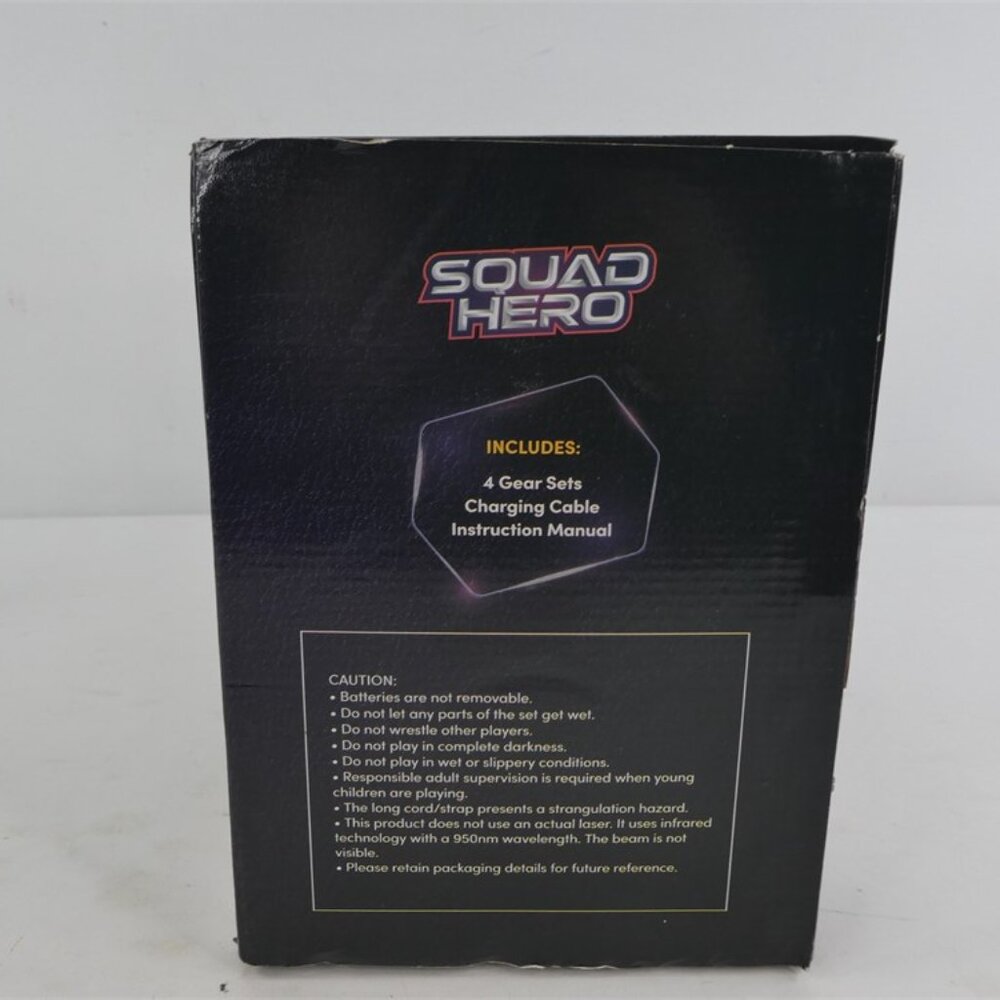 Laser Tag Squad Hero SH-009 Rechargeable Laser Tag Guns Set of 4 - Picture 3 of 6
